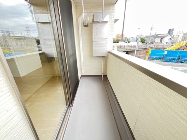 （仮称）小田原市田島マンション新築工事 ベランダ