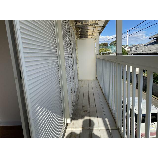 柏木ハイツ ベランダ