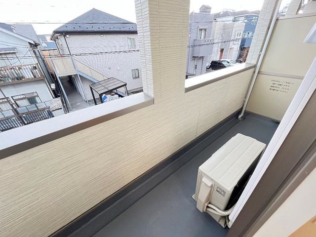 （仮称）小田原市田島マンション新築工事 ベランダ