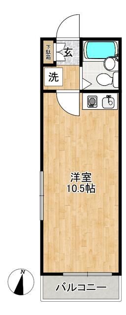 藤沢朝日町ダイカンプラザ 501号室 間取り