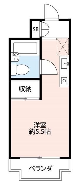 田野井ビル 304号室 間取り