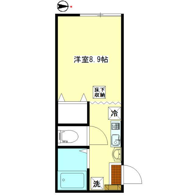 めぞん一刻 105号室 間取り