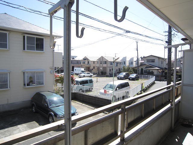 五島ハイツ ベランダ