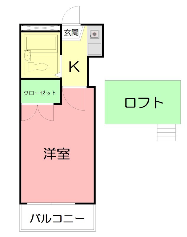 セレーノ 203号室 間取り