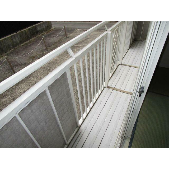 ホワイトクレイン ベランダ