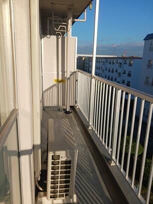 中津桜台団地 ベランダ