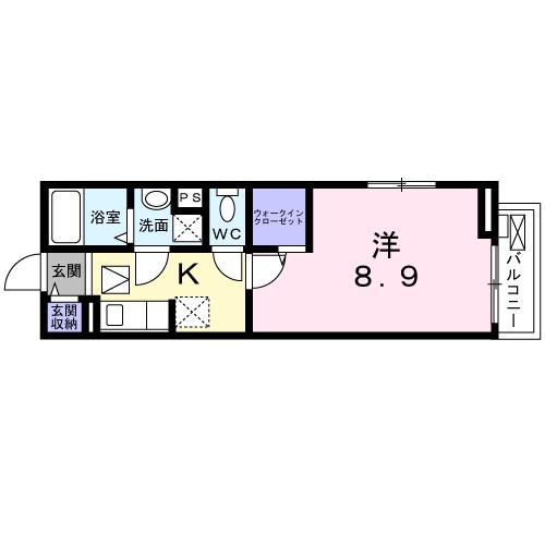 ヴィラージ 櫻Ⅱ 101号室 間取り