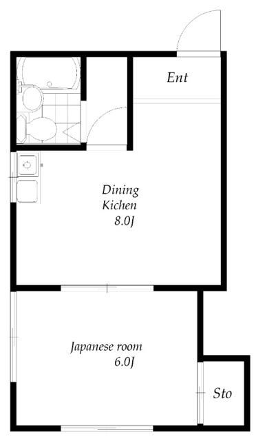 ラ・ベル・エポック平塚 203号室 間取り