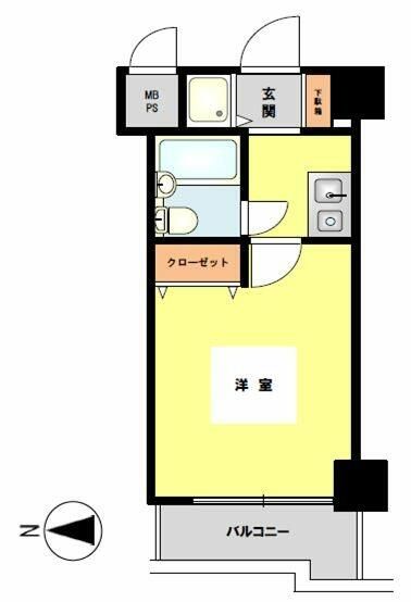 ライオンズマンション本厚木第3 208号室 間取り