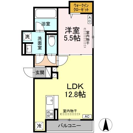ブリューエン河原口 間取り