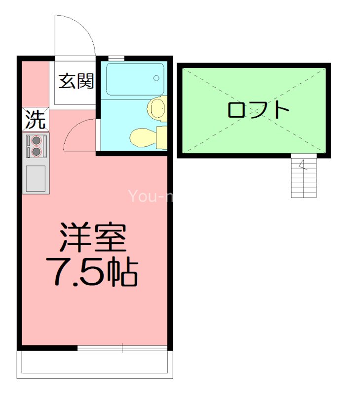 ビューパレス湘南小和田 間取り
