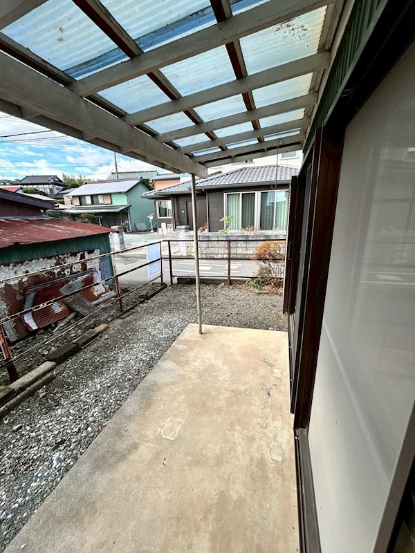 森貸家 ベランダ