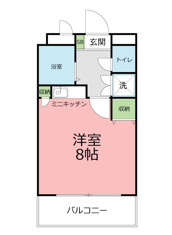 ル・シェルキタカド 505号室 間取り