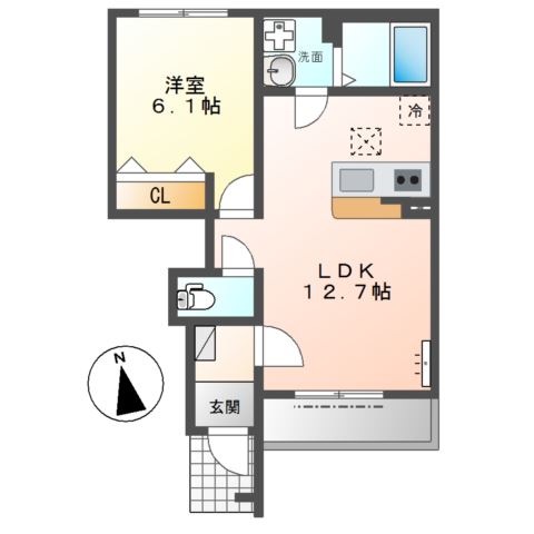 メゾンド池尻 間取り
