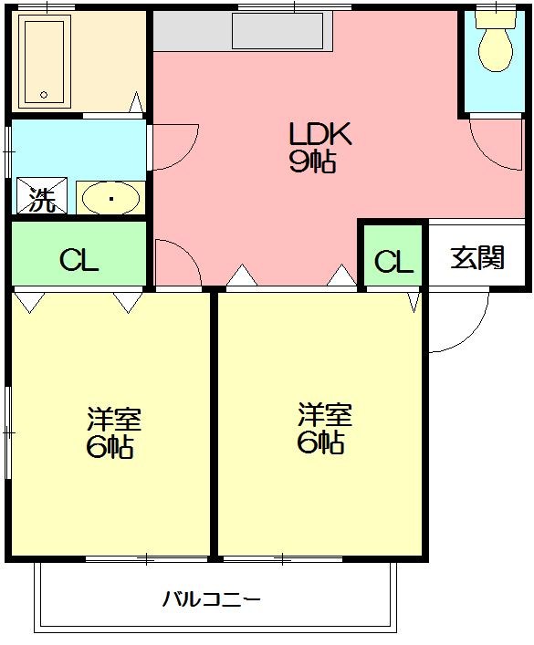 マリーク壱番館 202号室 間取り