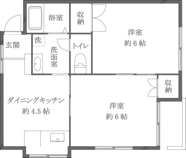 メゾン慶 間取り