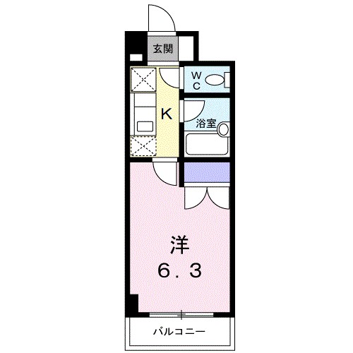 サンブライトいずみ 312号室 間取り