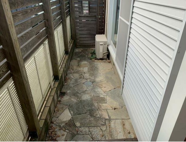 岩原貸家 ベランダ