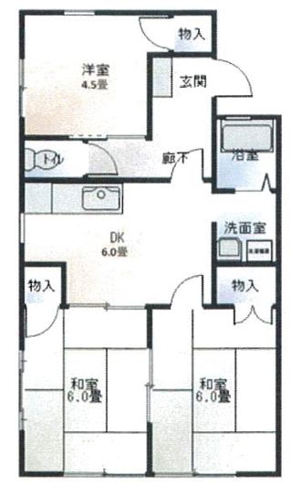 エコーグリーン渋谷 101号室 間取り