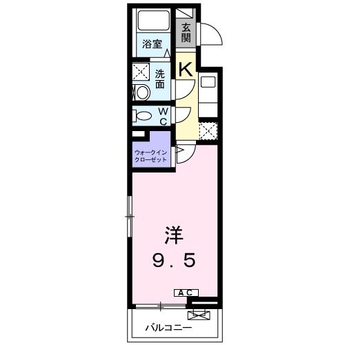 サン　ハッピー　サクター 304号室 間取り