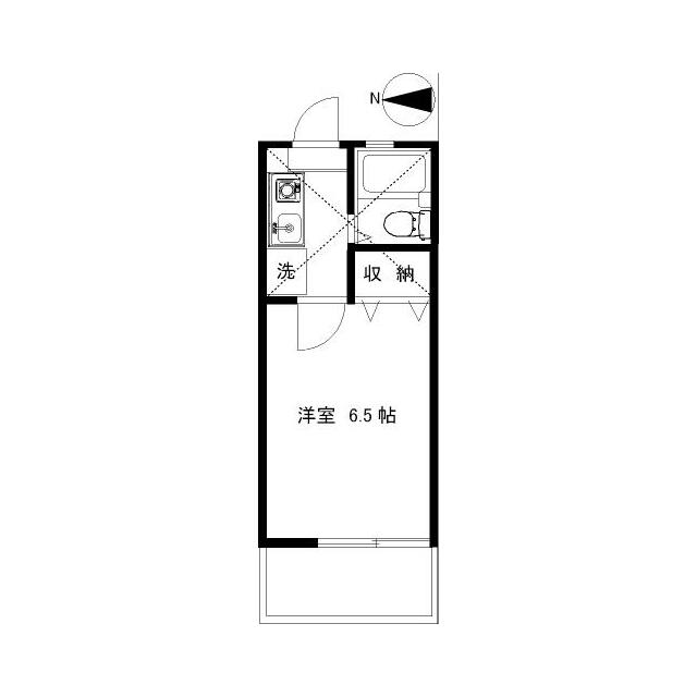 六会グリーンハイツ 203号室 間取り