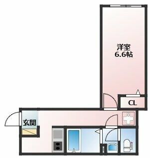 リアル東戸塚パークテラス 201号室 間取り