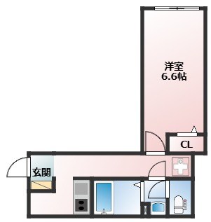 リアル東戸塚パークテラス 201号室 間取り