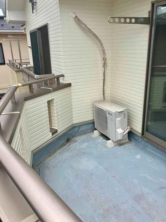 戸室戸建 ベランダ