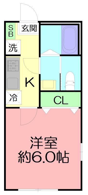 仮称）Wisteria　Lagoon　大鋸３丁目 101号室 間取り