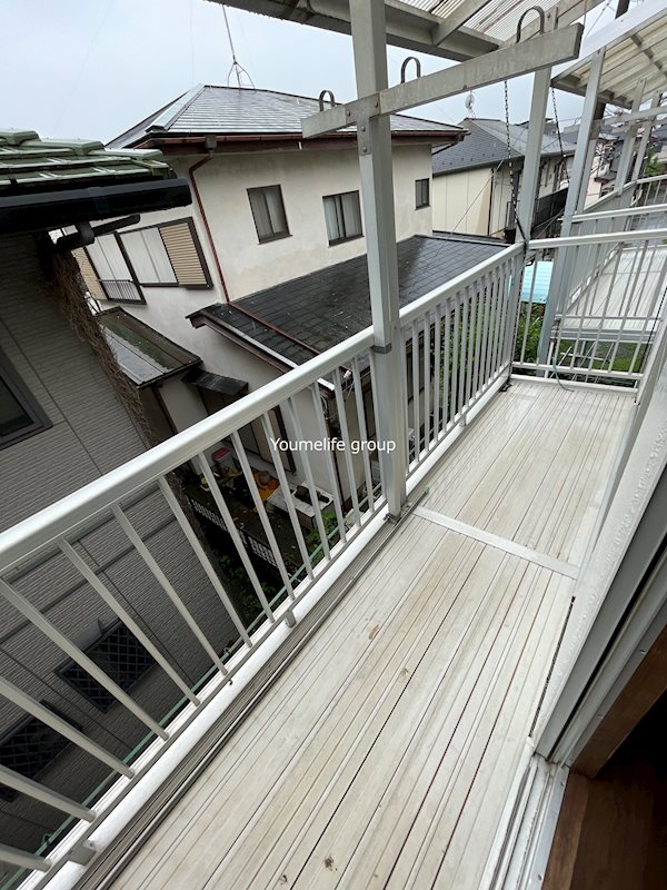 星崎アパート ベランダ