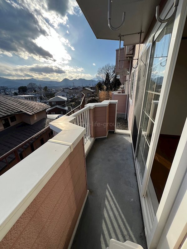 カーサグランビューＡＢ ベランダ