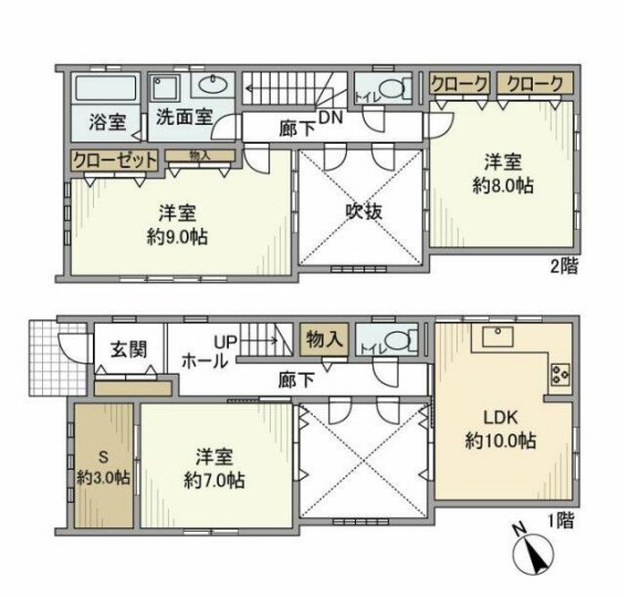 山ノ内戸建 間取り
