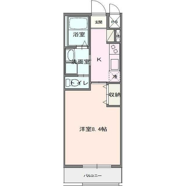 Ｌａ　Ｃｕｒａｃｉｏｎ戸塚 105号室 間取り