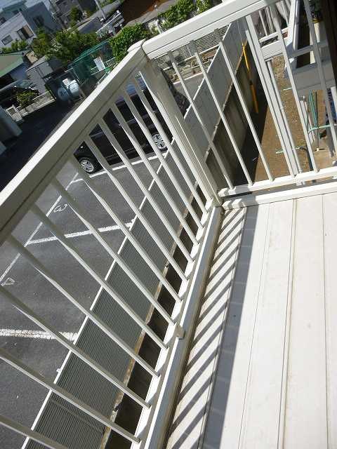 つるやハイツ ベランダ