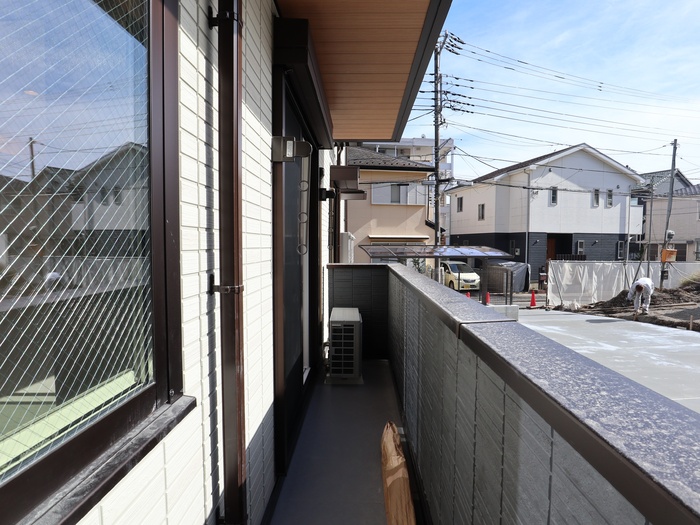 グリーンハウス ベランダ