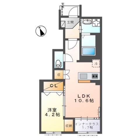 ボンヌール 間取り