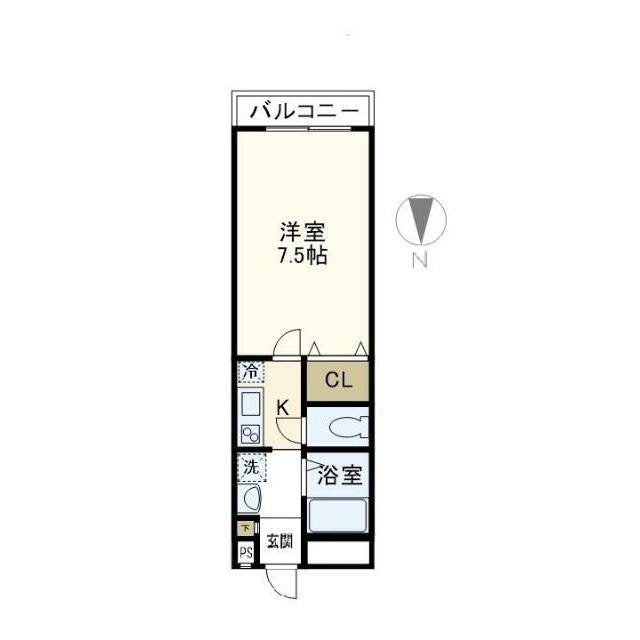ナチュラルデイズ戸塚 A203号室 間取り