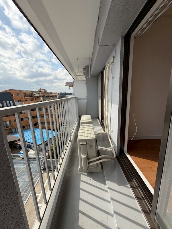 キャッスル希望 ベランダ