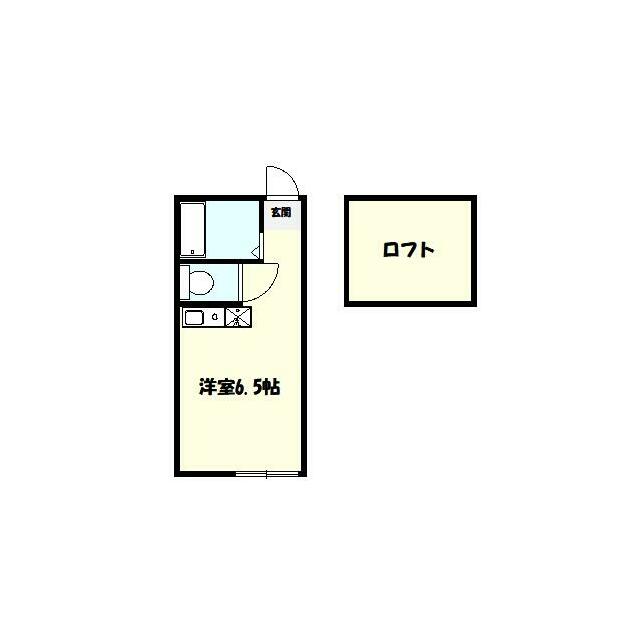 ユナイト戸塚トゥインクル 202号室 間取り