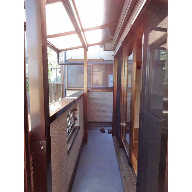 ヒルズハウス ベランダ