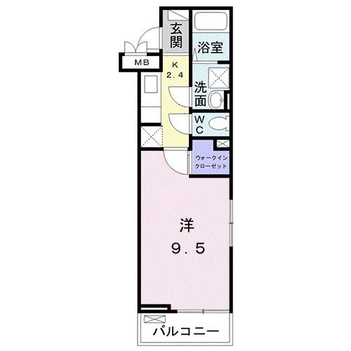 シーサイド高浜台Ⅱ 201号室 間取り