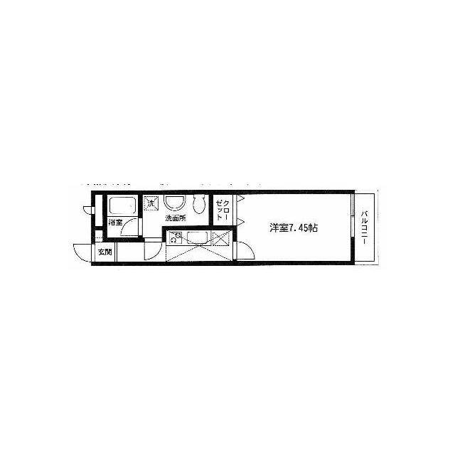 ＪＵＮ湘南 107号室 間取り