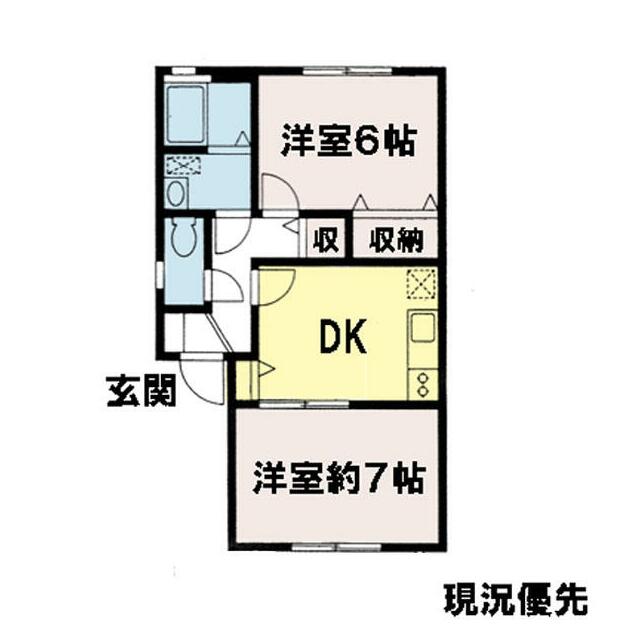 ブラウニーコート 101号室 間取り