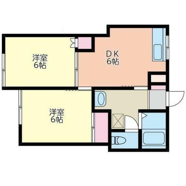 ヴィヴィットヒル 302号室 間取り