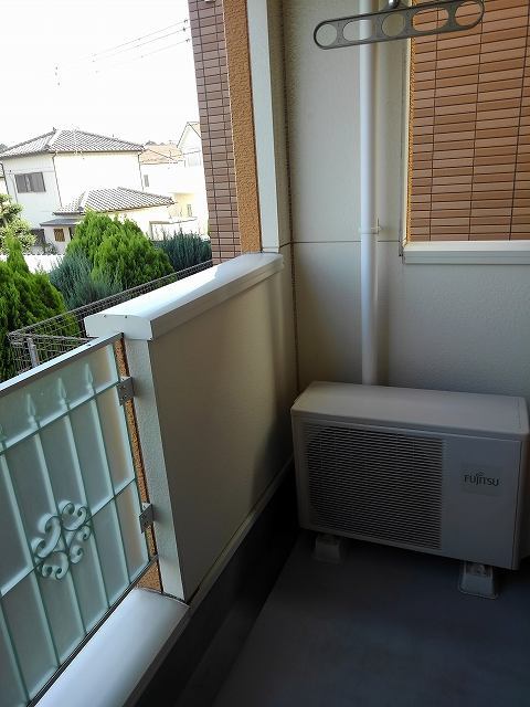 パレ　ドールＢ ベランダ