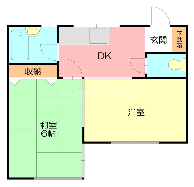 第3ファミリーハイツ 103号室 間取り
