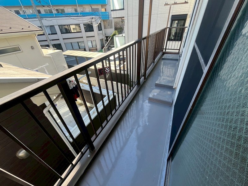 冨貴堂ビル ベランダ