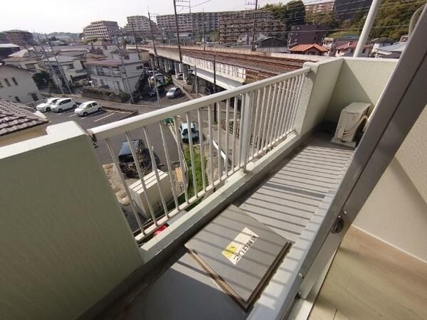 サンバレー飯島 ベランダ