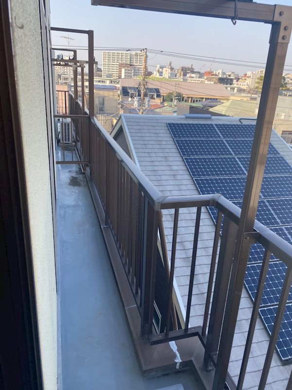 冨貴堂ビル ベランダ