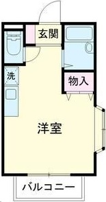カームネスガーデン 108号室 間取り